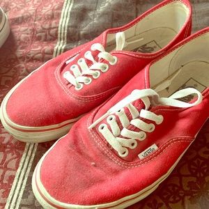 Red Vans